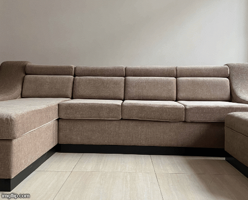 Corner Sofa with adjustable headrest in Bhutan
